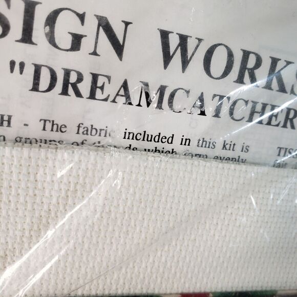 Vtg Sealed Design Works 5411 Dream Catcher Stocking Cross Stitch Kit Christmas - Picture 4 of 6